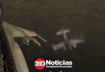 Venezuela intercepta y destruye avión que ingresó ilegalmente desde el Caribe