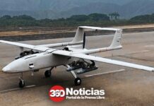 Venezuela: base aérea El Libertador fue avistado un dron iraní de ataque Mohajer-6