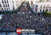 Masiva protesta obrera en Argentina hace frente a reforma laboral de Milei