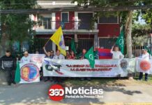 Sindicalistas chilenos expresan apoyo al paro general en Bolivia