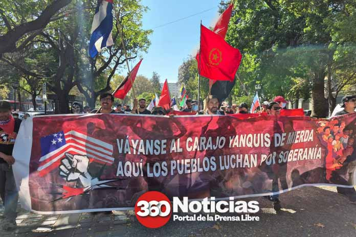 marcha antimperialista