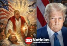 Trump se autodefine como Jesucristo y critica al Papa